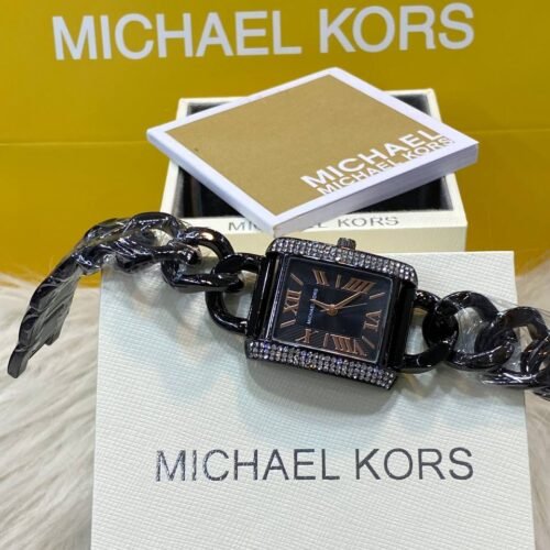 ساعةMICHAELKORS حريمي أسود*مينا أسود